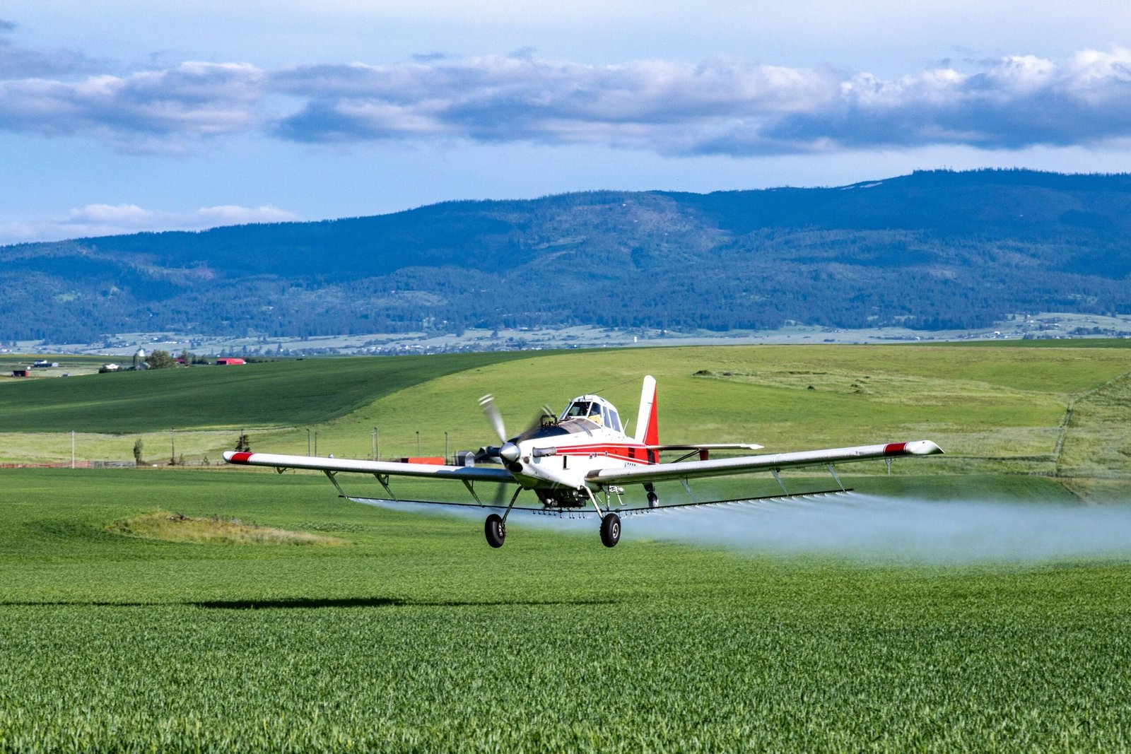 small airplanes on a runway f Drones on Crop Spraying